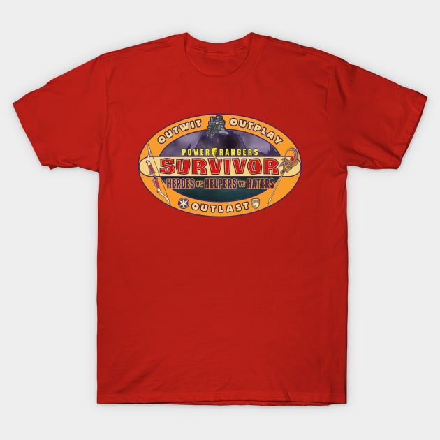 Power Rangers Survivor - HvHvH T-Shirt by Ranger Command Power Hour